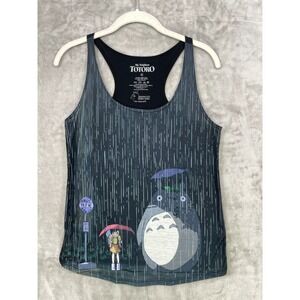 My Neighbor Totoro STUDIO GHIBLI Women's Small  Tank Top 100% Cotton Black